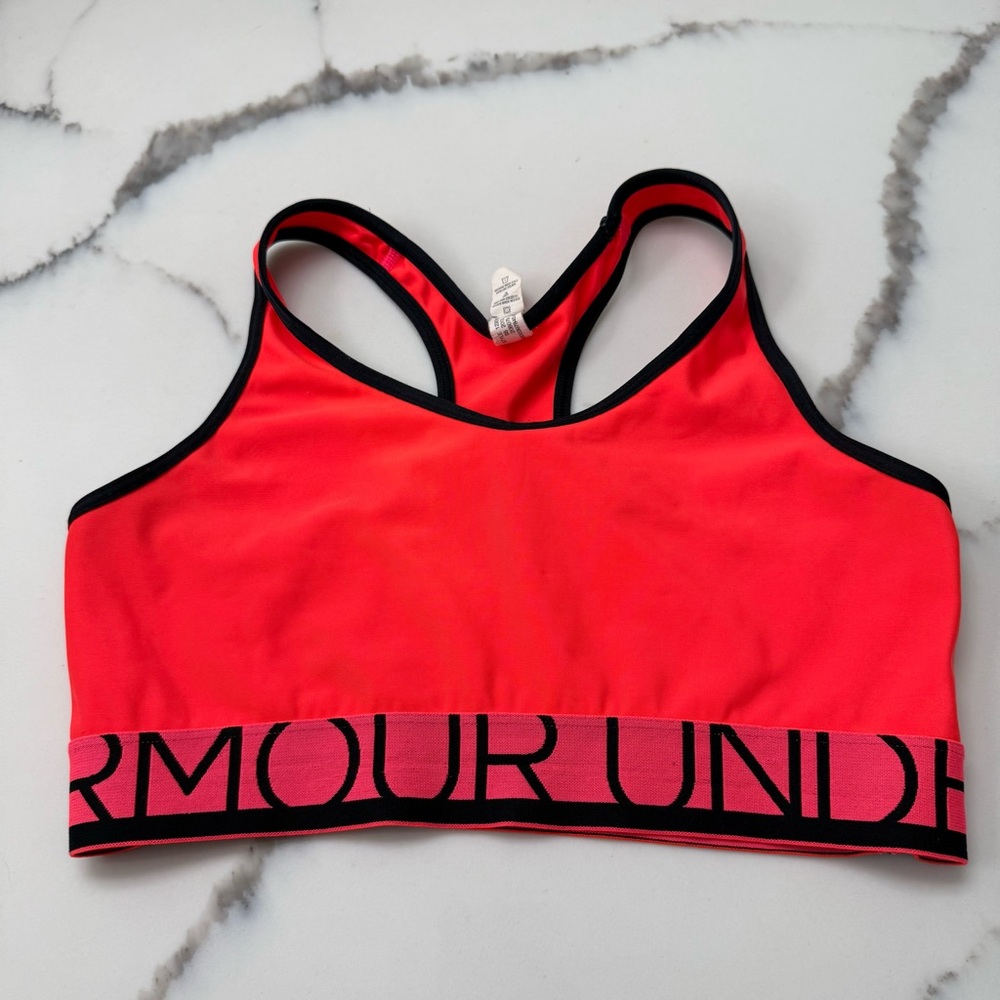 ❤️🩷 Under Armour Women's Coral Sports Bra